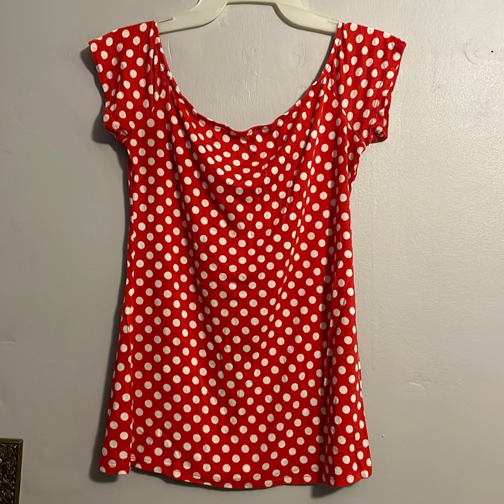 Polka dot shirt